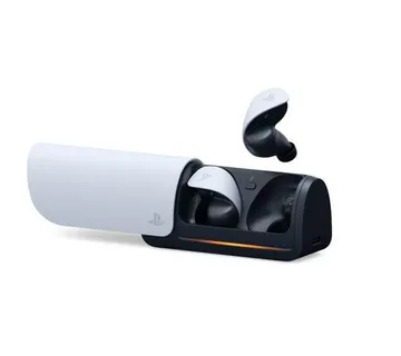 SONY PULSE EXPLORE BEŽIČNE SLUŠALICE PS5 - KAO NOVO / R1, RATE! - cover