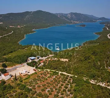 Ston, Zaton Doli - građevinsko zemljište s pogledom na malostonski zal - cover