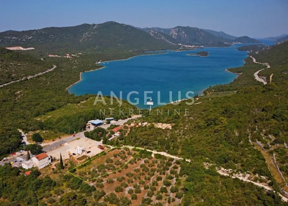 Ston, Zaton Doli - građevinsko zemljište s pogledom na malostonski zal - cover