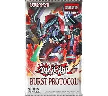 Yu-Gi-Oh! Burst Protocol Booster Pack - cover