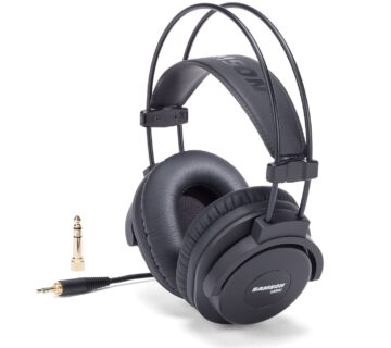 SAMSON SR880 CLOSED-BACK STUDIO HEADPHONES - cover