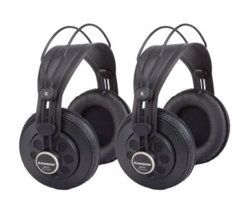 SAMSON SR850 2 PACK STUDIO HEADPHONES - cover