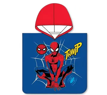 Spider-Man ‘Responsibility’ dječji poncho za plažu, 50×115 cm - cover