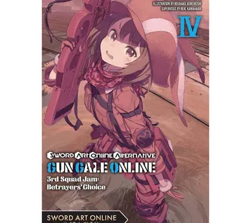 Sword Art Online Alternative Gun Gale Online vol. 04 3rd Squad Jam - cover