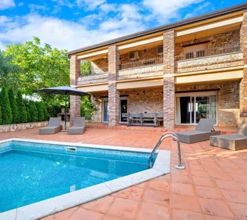 Vila, Funtana, sa bazenom, kraj mora - cover