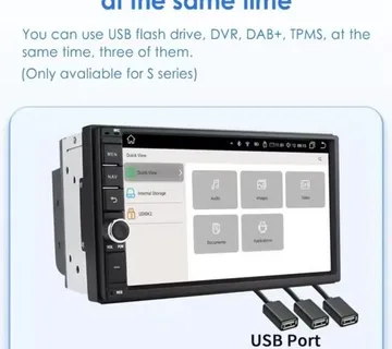 2din ANDROID MULTIMEDIJA NAVIGACIJA univerzalna radio WIFI GPS PARKING - cover