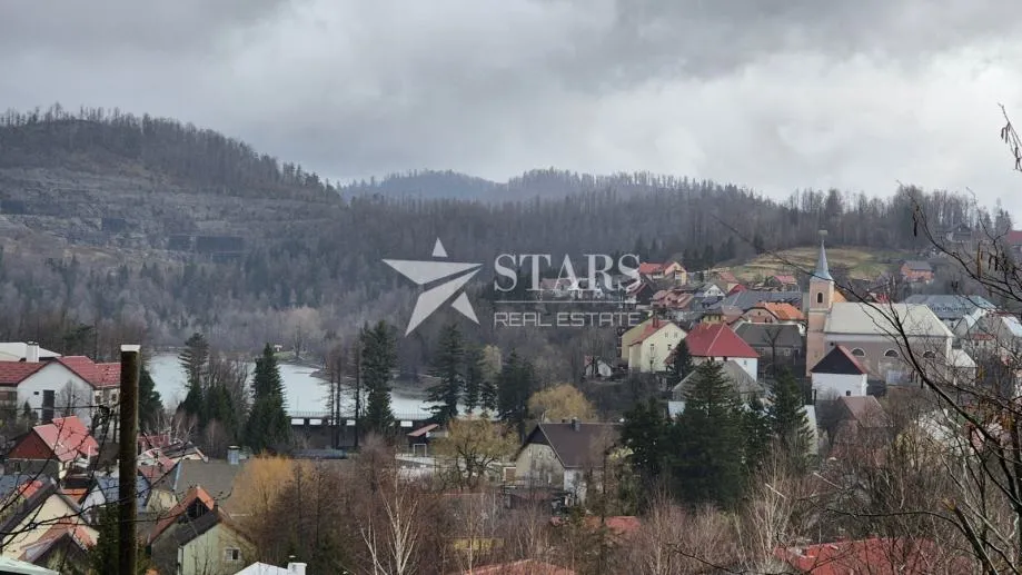 Gorski kotar, Fužine - teren površine 3917 m2 sa otvorenim pogledom - cover