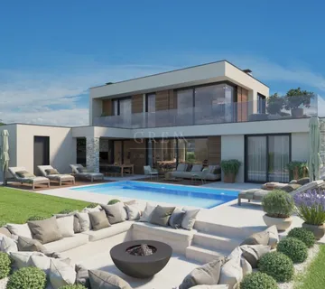 Moderna Vila sa pogledom na more, 244 m2, 8 km od Poreča, prodaja - cover