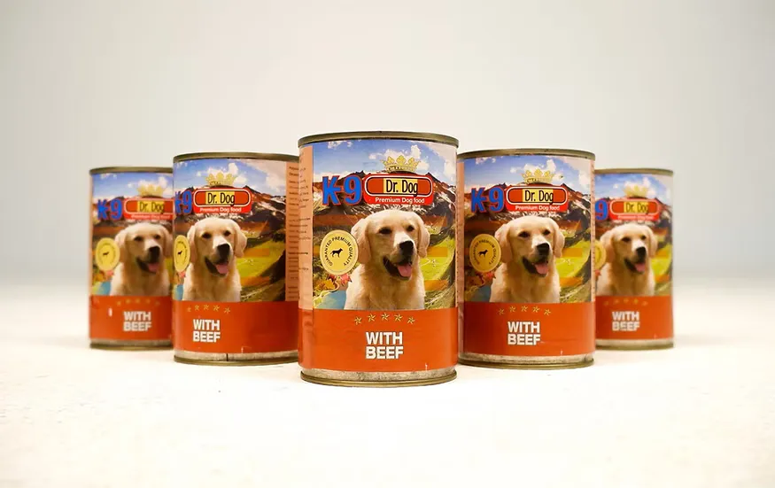 12x K9 Govedina psi 1240 - konzerva - cover