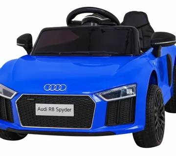 Licencirani auto na akumulator Audi R8 - plavi - cover