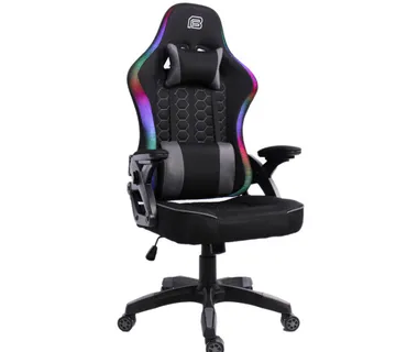 BIT FORCE RGB gaming stolica HYPNOSIS RGB-2D crna - cover