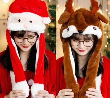 Kapa sa pomičnim ušima - Christmas kolekcija - cover