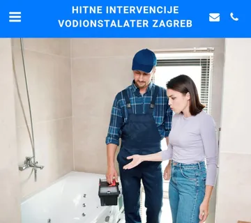 HITNE INTERVENCIJE VODOINSTALATER ZAGREB Nazovite odmaah 091-792-9497 - cover