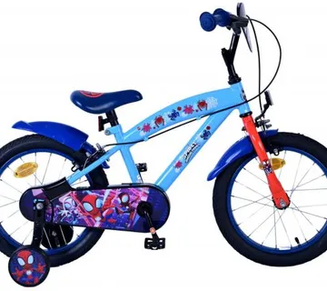 Volare dječji bicikl Spidey 16" plavi s dvije ručne kočnice - cover