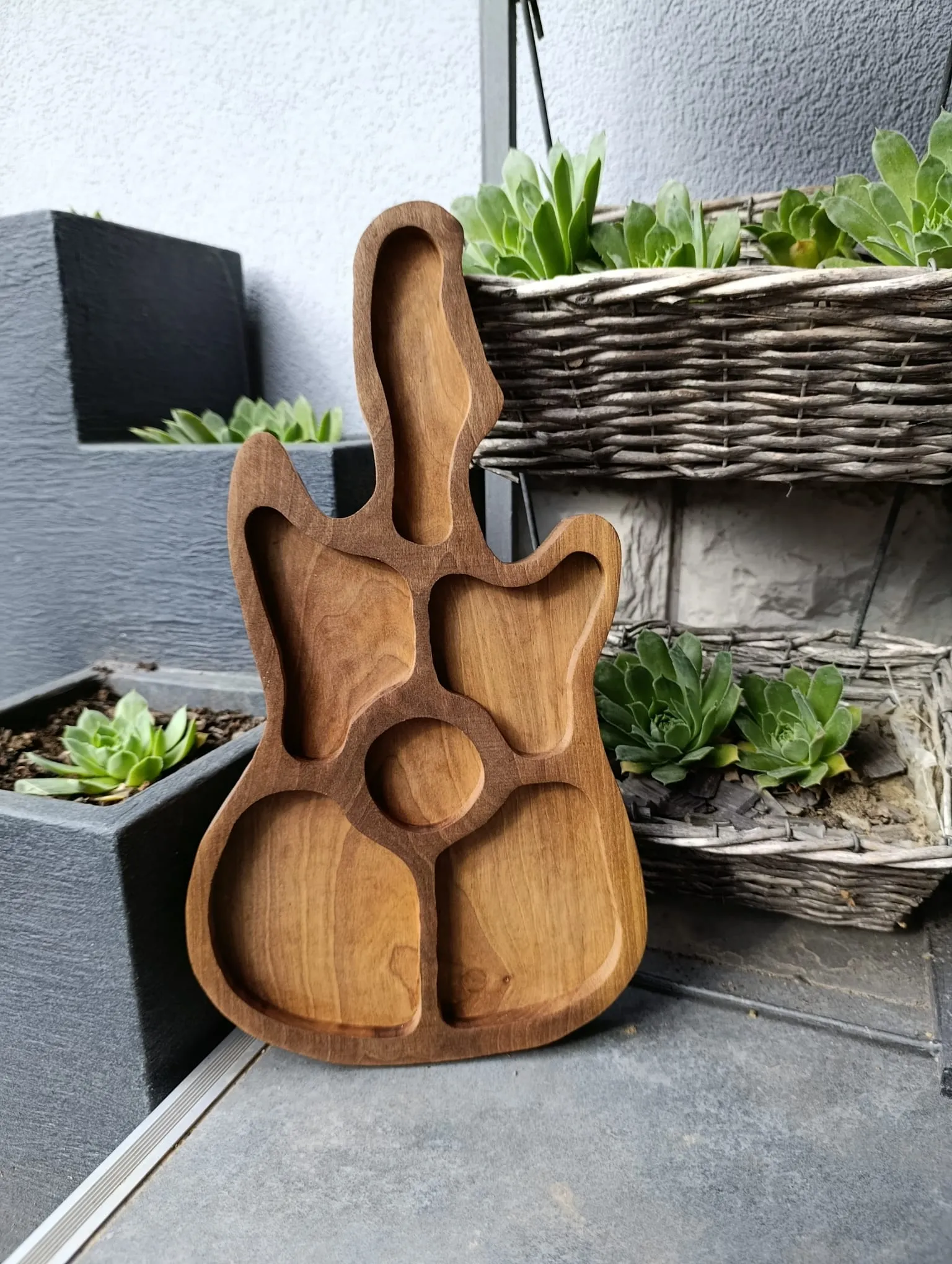 Daska/pladanj za posluživanje hrane - Gitara 3D - cover