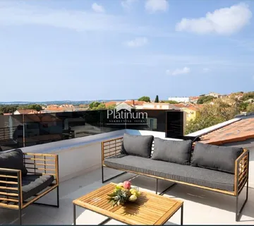 Istra, Ližnjan, opremljeni apartman na mansardi s fantastičnim pogledo - cover