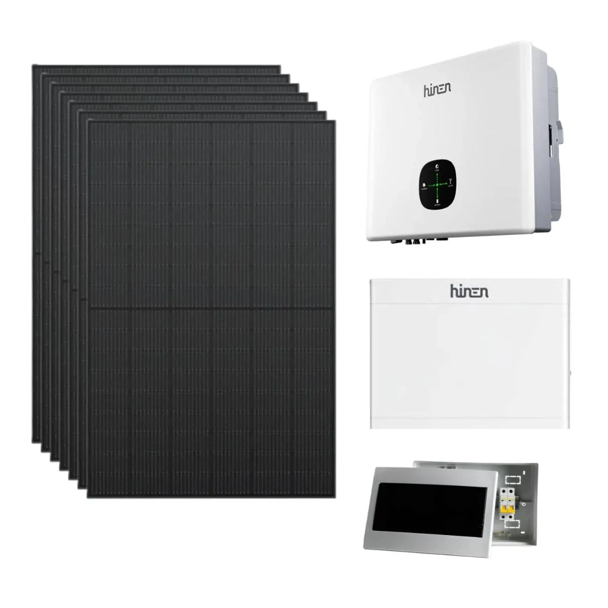 Solarna elektrana 3kWp, jednofazna s konstrukcijom za limeni krov - cover