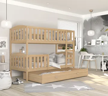 Dječji krevet na kat 200×90 – Kreveti za dječje sobe - cover