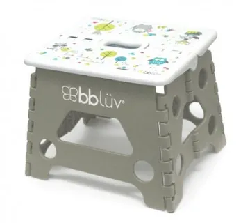 Stëp - sklopiva stepenica i stolica | Siva - cover