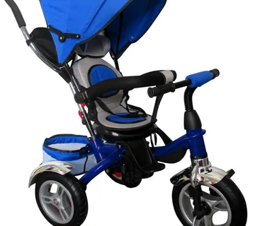 Tricikl T3 plavi R-Sport kotači na napuhavanje - cover