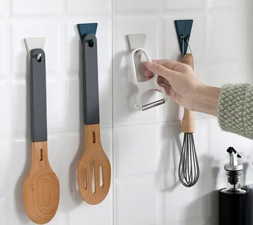 (8 komada) Samoljepljiva kuka za domaćinstvo Triangle - cover