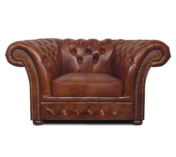 Chesterfield Fotelja Winfield Basic Luxe Leather | 1-sjedište - cover