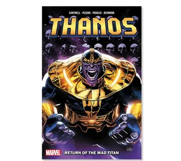 Thanos: Return of the Mad Titan - cover