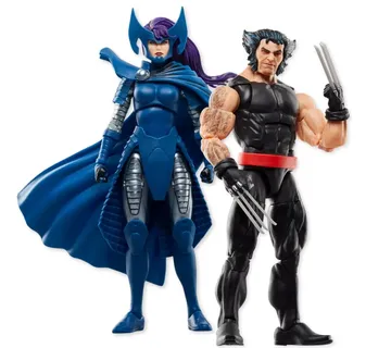 Marvel Legends Series: Wolverine and Psylocke figure, 15cm - cover