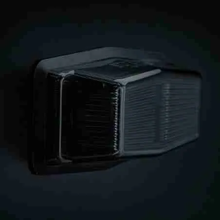 IDE LED CRNI STRANDS dvostruki plamenik dvobojni dim bijelo/narančasto - cover