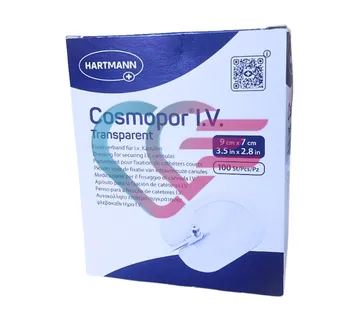 FLASTER COSMOPOR I.V. TRANSPARENT 9x7cm a’1 - cover