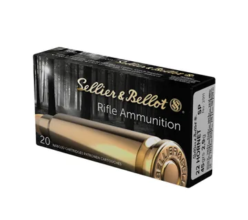 Karabinsko streljivo S&B SP .22 HORNET 2,9g - cover