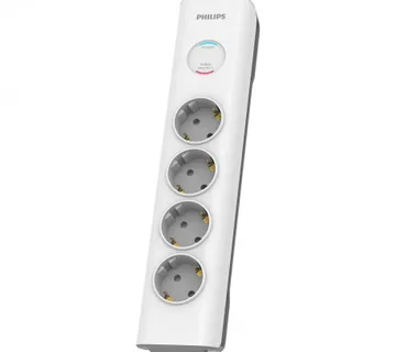 Philips prednaponska zaštita SPN7040WA, 4 utičnice - cover
