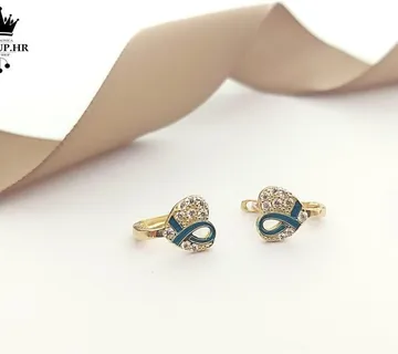 ZLATNE NAUŠNICE 1.16G .585 (14K) / R1, RATE !! - cover