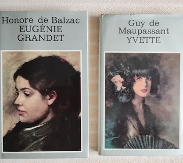 BALZAC EUGENIE GRANDET MAUPASSANT YVETTE LOGOS SPLIT 1984 - cover