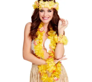 Hawaiian komplet žuti - cover