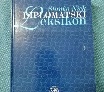 Stanko Nick – Diplomatski leksikon (B115) (Z115) - cover