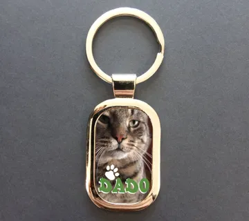 Privjesak metalni sa 3D stickerom – ljubimac - cover