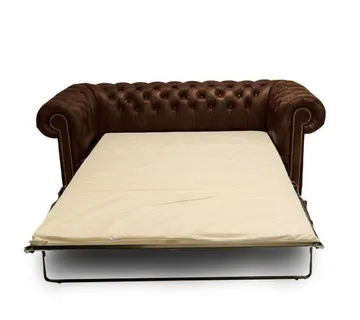 Chesterfield Trosjed Ležaj First Class Leather | 3-sjedišta - cover