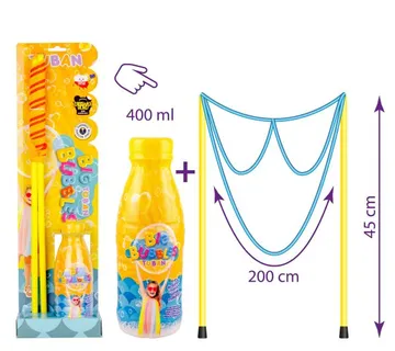 Tuban set za mjehuriće s tekućinom 400ml - cover