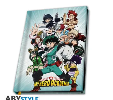Bilježnica A5 My Hero Academia Heroes - cover