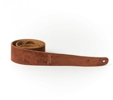 TAYLOR EMBROIDERED SUEDE CHOC 2.5&quot; STRAP - cover