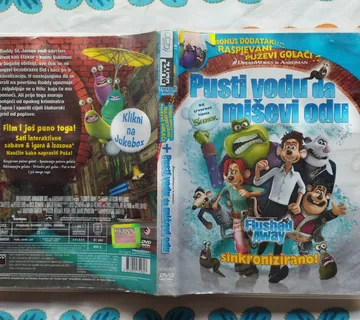Flushed Away / Pusti vodu da miševi odu   DVD - cover