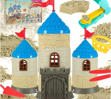 Kinetički pijesak set za izradu dvorca 750g - cover