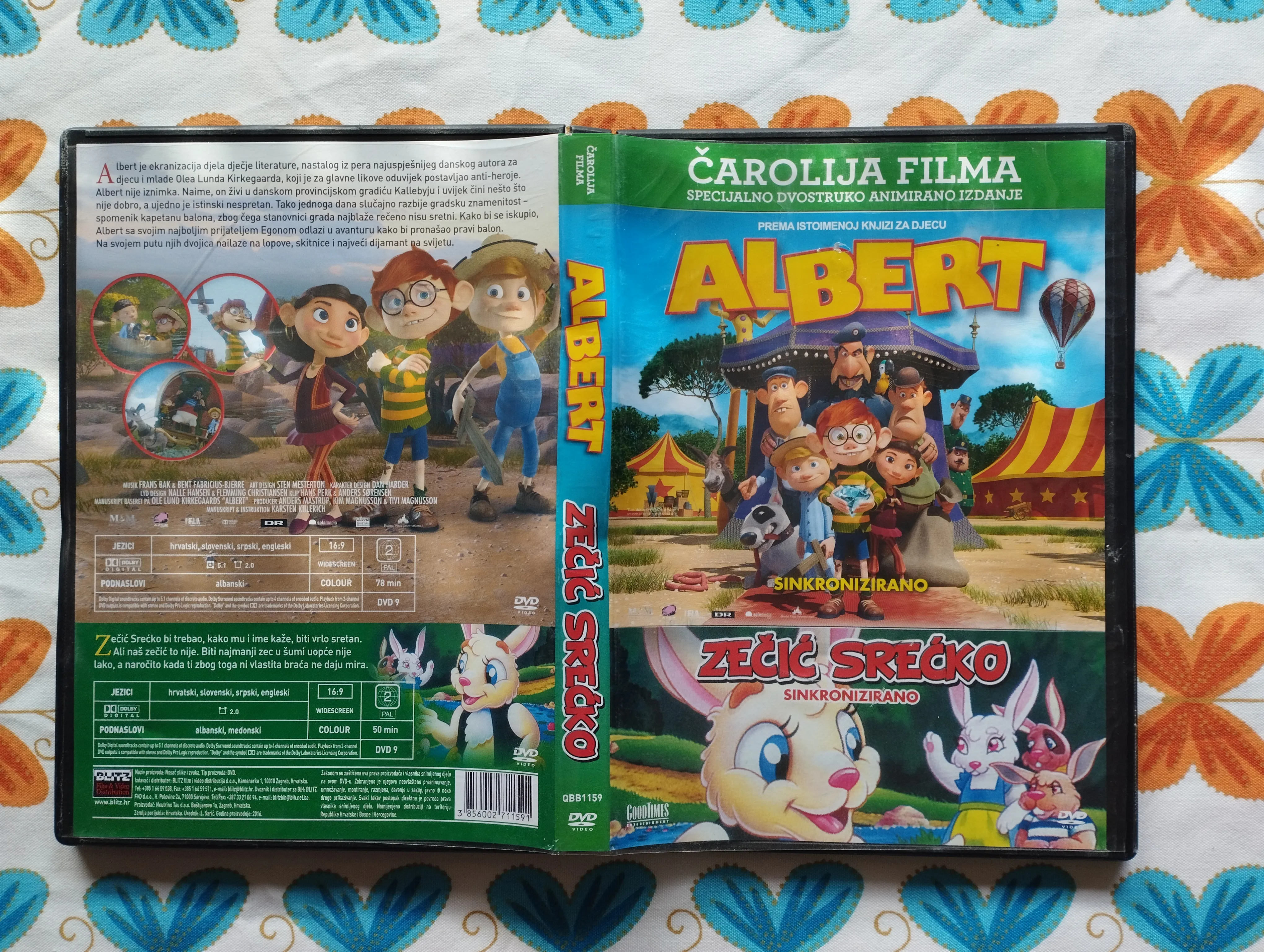 Albert / Zečić Srečko   DVD - cover