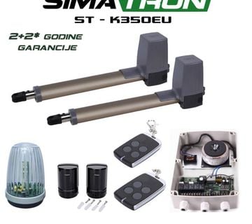 Motori za krilnu ogradu do 3.5m/300kg po krilu Simatron-GARANCIJA 2+2* - cover