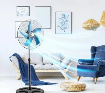 Snažni stojeći ventilator Mulin - cover