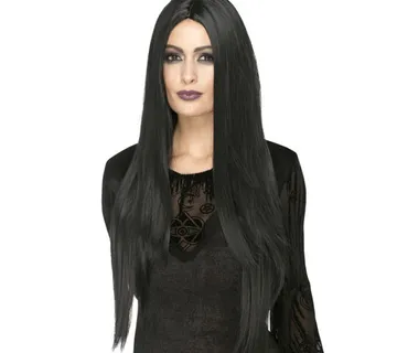 Deluxe perika crna ekstraduga - cover