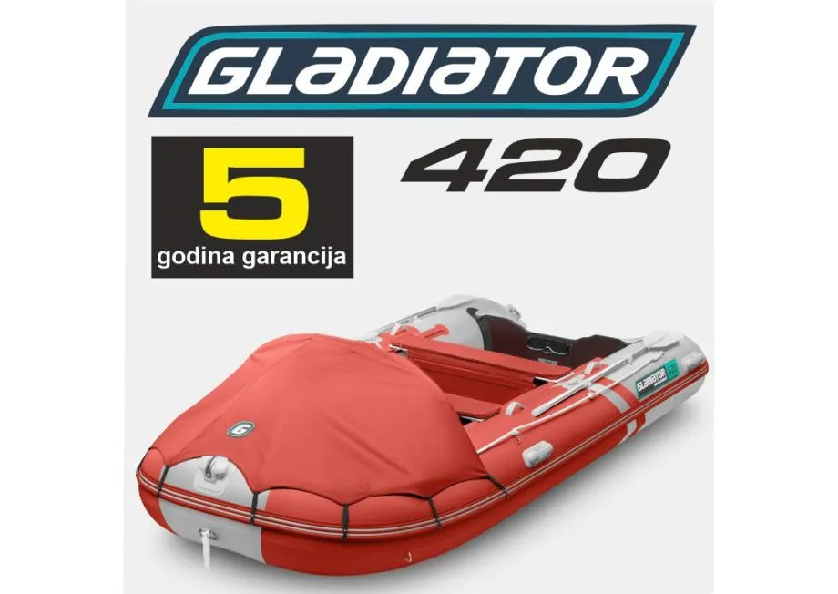 GUMENJAK GLADIATOR C 420 AL (CRVENI) -5 GODINA GARANCIJA - cover