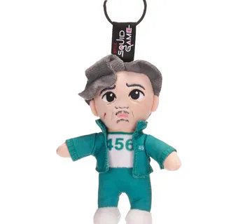 Plišani privjesak Squid Game Player 456 12cm - cover