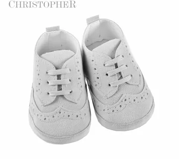 Cipelice za krštenje svijetlo sive 6031 - cover